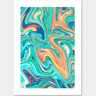 abstract pattern Posters and Art